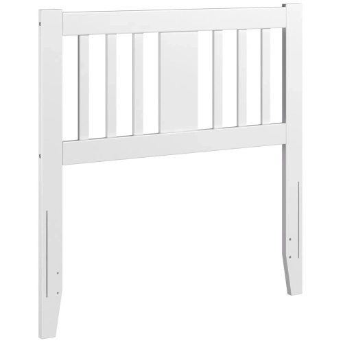 Tahoe Twin Headboard with USB Turbo Charger in White