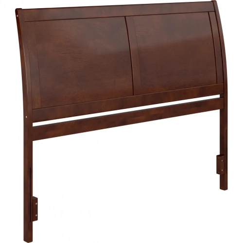 Portland Queen Sleigh Panel Headboard in Walnut Wood