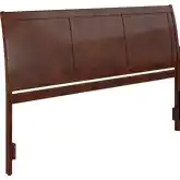 Portland King Sleigh Panel Headboard in Walnut Wood