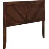 Canyon Full Chevron Panel Headboard in Barnwood Wood