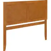 Canyon Queen Chevron Panel Headboard in Light Toffee Wood