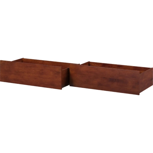 Urban Queen KIng Underbed Drawers in Walnut Finish