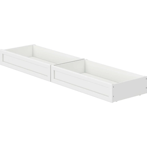 MCM Queen King Twin XL Under Bed Drawers in White