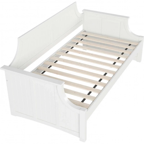 Cambridge Twin Daybed in White Finish Wood