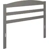 Warren Full Headboard in Grey Finish