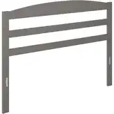 Warren Queen Headboard in Grey Finish