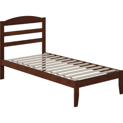 Warren Twin Bed in Walnut Finish
