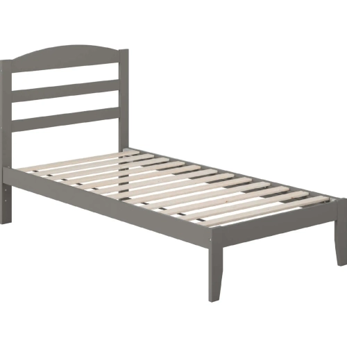 Warren Twin Bed in Grey Finish