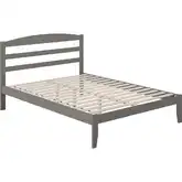 Warren Queen Bed in Grey Finish