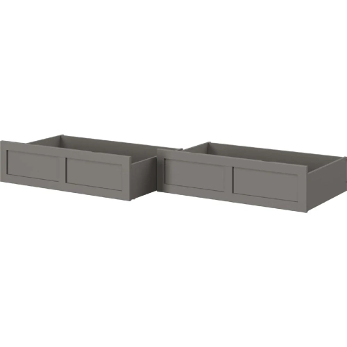 Island Twin Full Underbed Drawer in Atlantic Grey