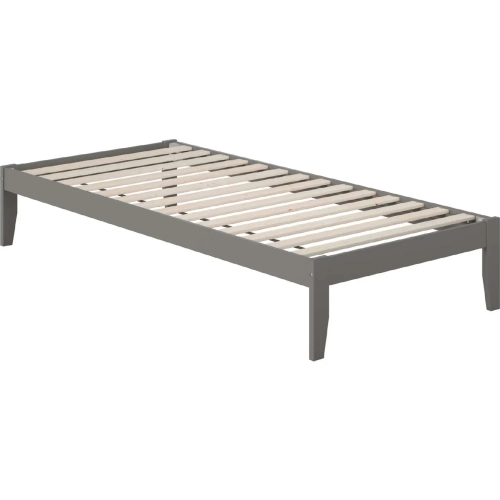 Colorado Twin Extra Long Bed with USB Turbo Charger in Grey