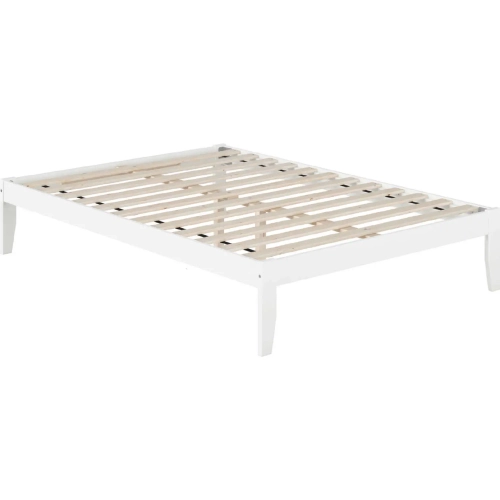 Colorado Full Bed with USB Turbo Charger in White