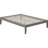 Colorado Full Bed with USB Turbo Charger in Grey