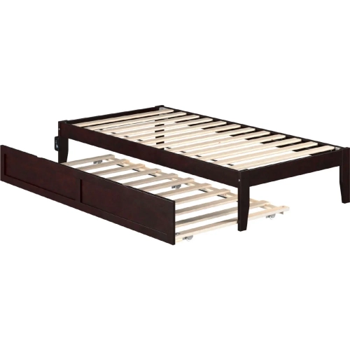 Colorado Twin Bed with Twin Trundle in Espresso