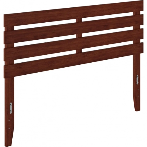 Oxford Queen Headboard with USB Turbo Charger in Walnut