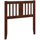 Tahoe Twin Headboard with USB Turbo Charger in Walnut