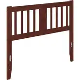 Tahoe Full Headboard with USB Turbo Charger in Walnut