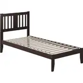 Tahoe Twin XL Bed in Espresso Finish Wood