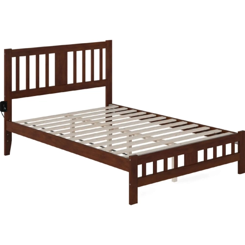 Tahoe Full Bed with Footboard in Walnut Finish