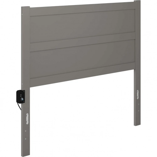 NoHo Full Headboard in Grey Finish