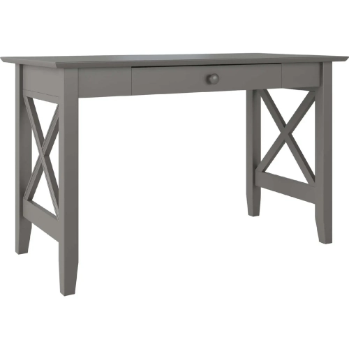 Lexi Desk with Drawer in Grey