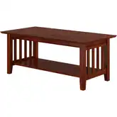 Mission Coffee Table in Walnut