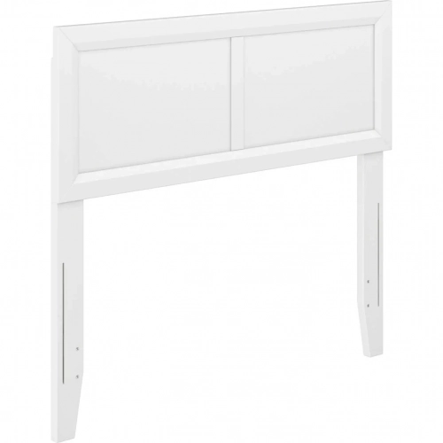 Sophia Twin Headboard in White Finish Solid Wood