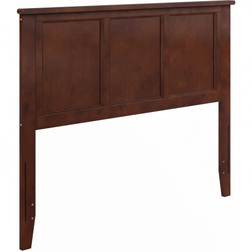 Madison Full Panel Headboard in Walnut Wood