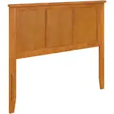 Madison Full Panel Headboard in Toffee Wood