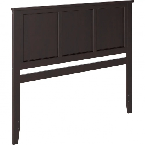 Madison Queen Panel Headboard in Espresso Wood