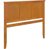 Madison Queen Panel Headboard in Toffee Wood