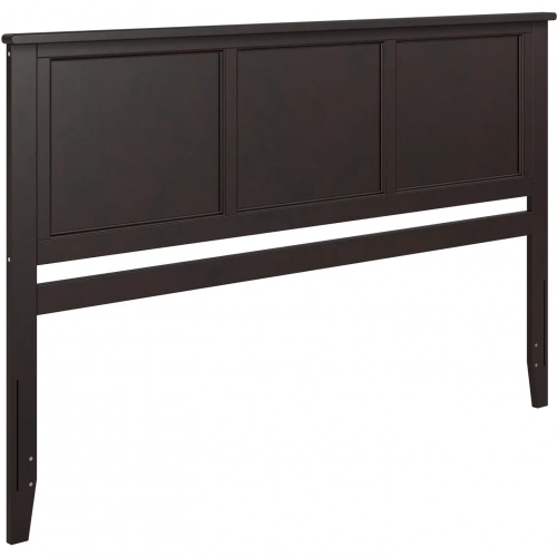Madison King Panel Headboard in Espresso Wood