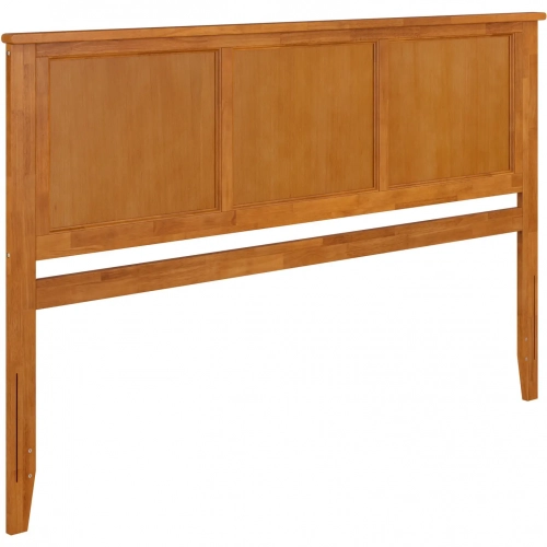 Madison King Panel Headboard in Toffee Wood