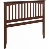 Mission Queen Headboard in Walnut Wood