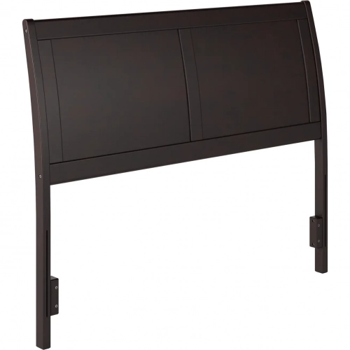 Portland Full Sleigh Panel Headboard in Espresso Wood