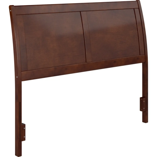 Portland Full Sleigh Panel Headboard in Walnut Wood