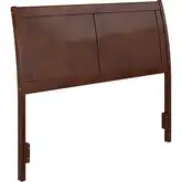 Portland Full Sleigh Panel Headboard in Walnut Wood