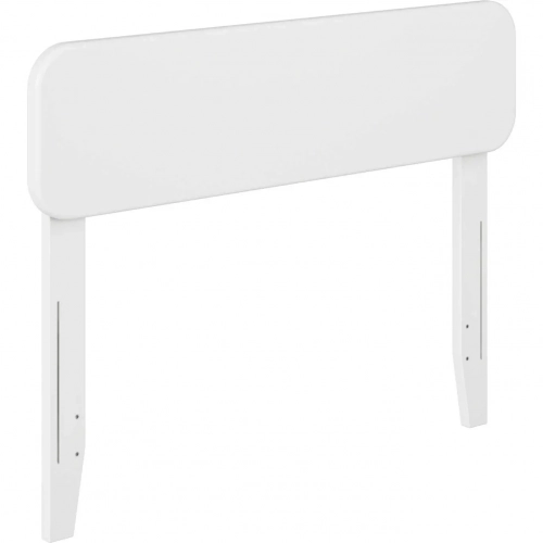 Florence Twin Headboard in White Finish Solid Wood
