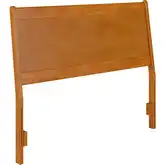 Casanova Full Panel Headboard in Light Toffee Solid Wood