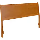 Casanova King Panel Headboard in Light Toffee Solid Wood