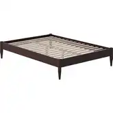 Pasadena 14" Full Platform Bed Frame in Espresso Finish Wood