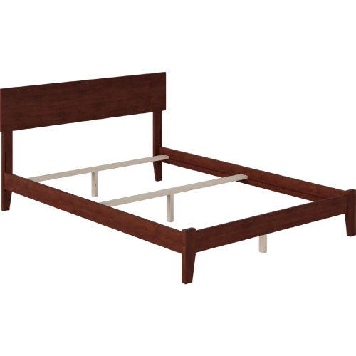 Orlando Full Traditional Bed in Walnut