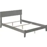 Orlando Full Traditional Bed in Atlantic Grey