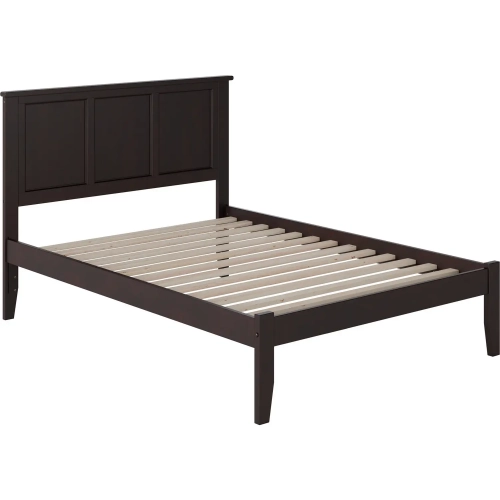Madison Full Platform Bed in Espresso Wood