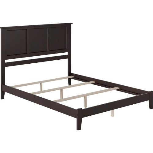 Madison King Foundation Bed in Espresso Wood