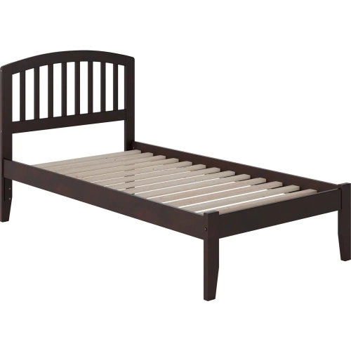Richmond Twin XL Platform Bed in Espresso Wood