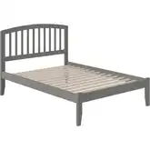 Richmond Full Platform Bed in Grey Wood