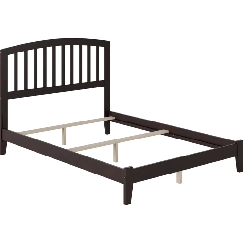 Richmond Full Foundation Bed in Espresso Wood