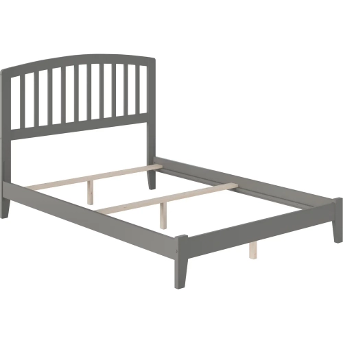Richmond Full Foundation Bed in Grey Wood