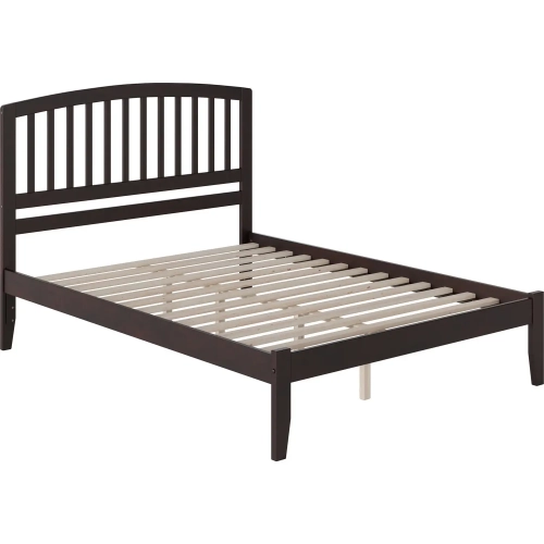 Richmond Queen Platform Bed in Espresso Wood